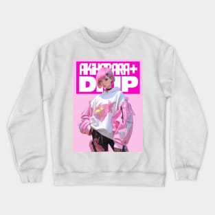 AKIBA DRIP - ⬜💗⬜ K-POP IDOL - KOREAN ANIME GIRL ⬜💗⬜ OVERSIZED HOODIE II⬜💗⬜ Crewneck Sweatshirt